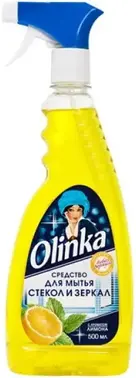 Olinka с Ароматом Лимона cредство для мытья стекол и зеркал