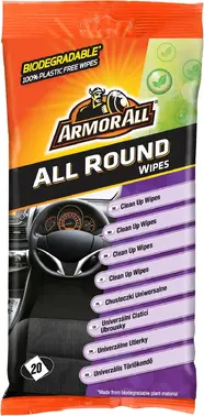 Armor All All Round Wipes салфетки универсальные для всех поверхностей