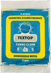 Textop Turbo Clean салфетки хозяйственные