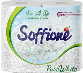 Soffione Decoro Pure White бумага туалетная