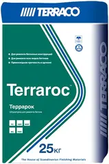 Terraco Terraroc PMR штукатурка безусадочная ремонтная для бетона