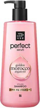 Mise en Scene Perfect Serum Golden Morocco Argan Oil Styling Shampoo питательный шампунь для поврежденных волос