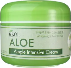 Ekel Aloe Ample Intensive Cream крем для лица интенсивно ампульный