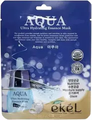 Ekel Aqua Ultra Hydrating Essence Mask маска тканевая для лица ультраувлажняющая