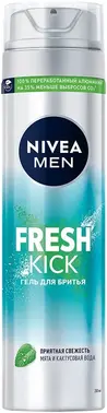 Нивея Men Fresh Kick гель для бритья