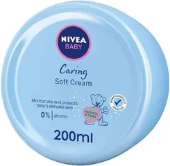 Нивея Baby Caring Soft Cream крем нежный для лица и тела детский