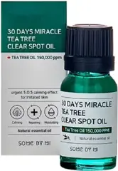 Some by Mi 30 Days Miracle Tea Tree Clear Spot Oil масло для лица для точечного применения