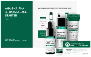 Some by Mi AHA BHA PHA 30 Days Miracle Starter Edition набор для проблемной кожи (тонер + сыворотка + крем + мыло)