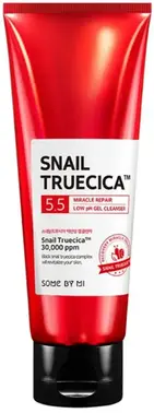 Some by Mi Snail Truecica Miracle Repair Low pH Gel Cleanser восстанавливающий гель для очищения кожи лица