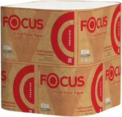 Focus Premium туалетная бумага V-сложения