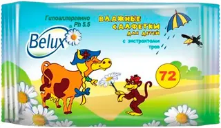 Belux с Экстрактом Трав салфетки влажные для детей