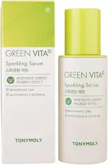 Tony Moly Green Vita C Sparkling Serum Intensive Green Energy Effect сыворотка для кожи лица с витамином С