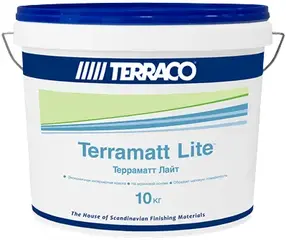 Terraco Terramatt Lite краска акриловая для внутренних работ