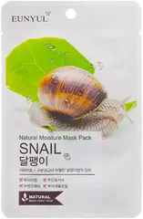 Eunyul Natural Moisture Mask Pack Snail маска тканевая для лица