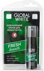 Global White Fresh Breath спрей для полости рта освежающий