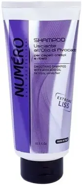 Numero Extreme Liss с Маслом Авокадо шампунь для пушистых и непослушных волос разглаживающий