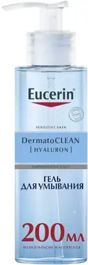Eucerin Dermato Clean Hyaluron освежающий и очищающий гель для умывания