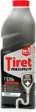Тирет Maximum 3DEffect гель для прочистки канализационных труб
