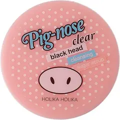 Холика Холика Pig-Nose Clear Black Head Cleansing Sugar Scrub скраб очищающий для лица