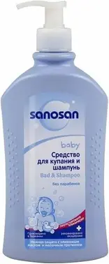 Саносан Baby Bath & Shampoo шампунь и средство для купания