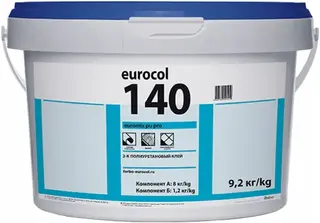 Forbo Eurocol 140 Euromix PU Pro 2К клей полиуретановый 2-комп