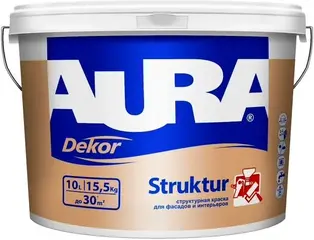 Aura Dekor Struktur краска для фасадов и интерьеров структурная