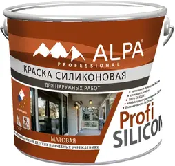 Alpa Profi Silicon краска силиконовая для наружных работ