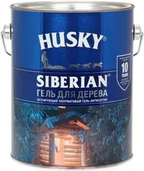Хаски Siberian защита древесины лессирующий полуматовый гель-антисептик