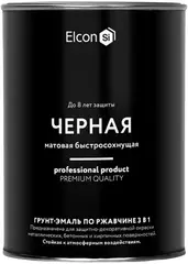 Elcon грунт-эмаль по ржавчине 3 в 1