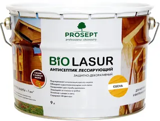 Просепт Bio Lasur антисептик лессирующий защитно-декоративный
