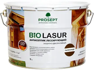 Просепт Bio Lasur антисептик лессирующий защитно-декоративный