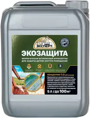 Эксперт Экозащита антисептик для защиты дерева внутри помещения