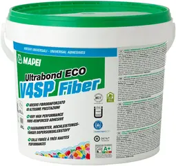 Mapei Ultrabond Eco V4 SP Fiber клей для упругих напольных покрытий