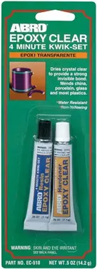 Abro Epoxy Clear 4 Minute Kwik-Set эпоксидный клей