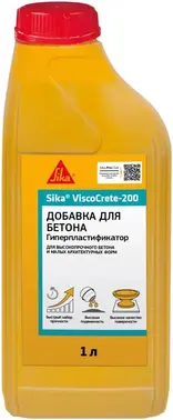 Sika Viscocrete-200 высокотехнологичный суперпластификатор для бетона