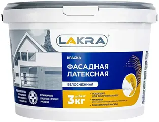 Лакра краска фасадная латексная