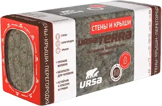 Урса Terra 36 PN Стены и Крыши негорючая минеральная изоляция