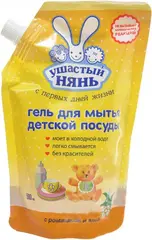 Ушастый Нянь с Ромашкой и Алоэ гель для мытья детской посуды