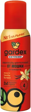 Gardex Extreme Ванилин + ДЭТА аэрозоль-репеллент от мошки и комаров