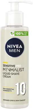 Нивея Men Sensitive Pro Menmalist крем жидкий для бритья