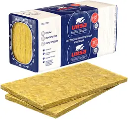 Урса Geo Теплостандарт негорючая минеральная изоляция плита