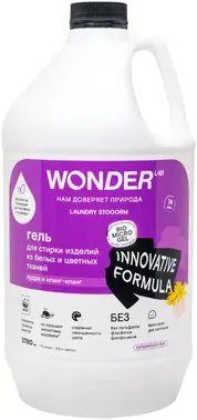 Wonder Lab Пудра и Иланг-Иланг экогель для стирки изделий из белых и цветных тканей