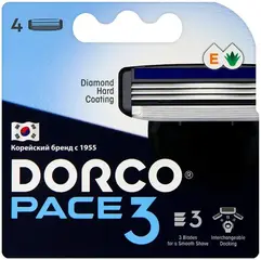 Dorco Pace 3 сменные кассеты