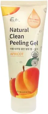 Ekel Natural Clean Peeling Gel Apricot пилинг-скатка мягкий эффективный для лица