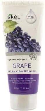 Ekel Natural Clean Peeling Gel Grape пилинг-скатка мягкий эффективный для лица