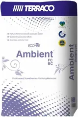 Terraco Ambient FC DP базовый штукатурный состав для звукопоглощающих систем