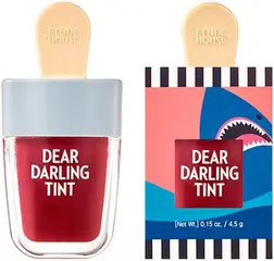 Etude House Dear Darling Tint Shark Red тинт гелевый для губ увлажняющий