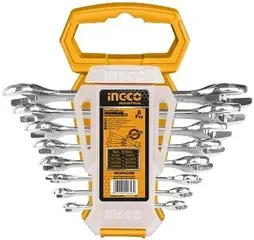 Ingco Industrial набор двусторонних рожковых ключей