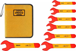 Ingco Industrial набор изолированных рожковых гаечных ключей
