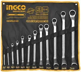 Ingco Industrial набор накидных ключей